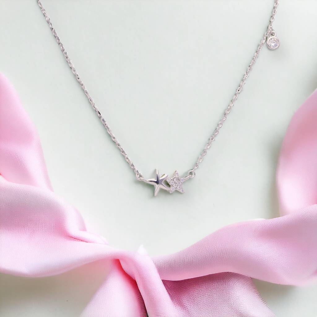 Stellar Star Duo Necklace : 1188