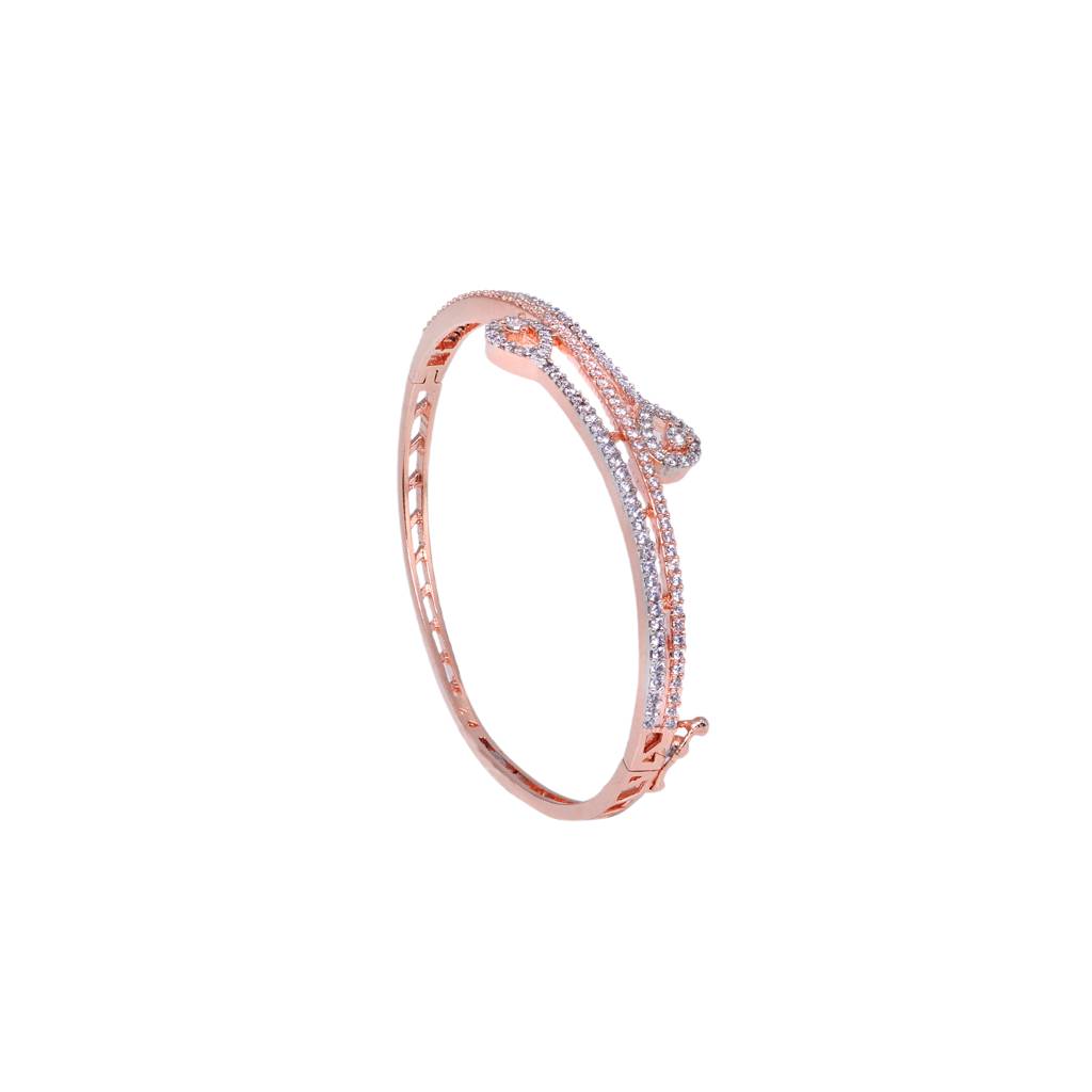 Stylish Modern Handcrafted Bracelet Rose Gold Plated : SJBR1190