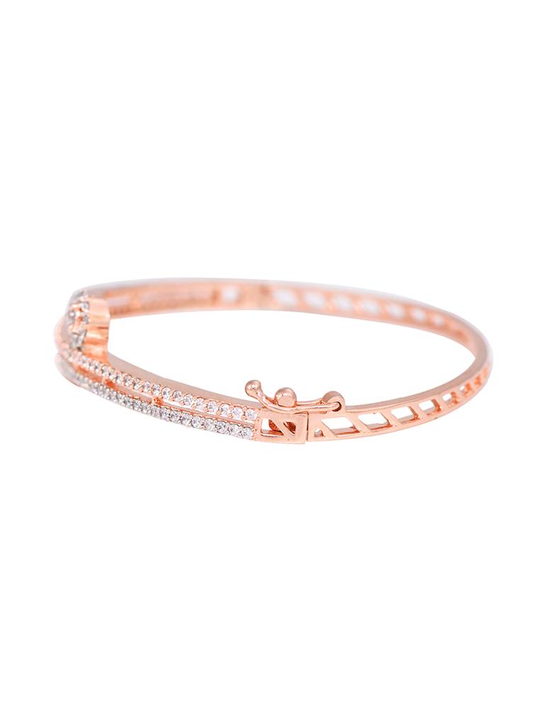 Stylish Modern Handcrafted Bracelet Rose Gold Plated : SJBR1190