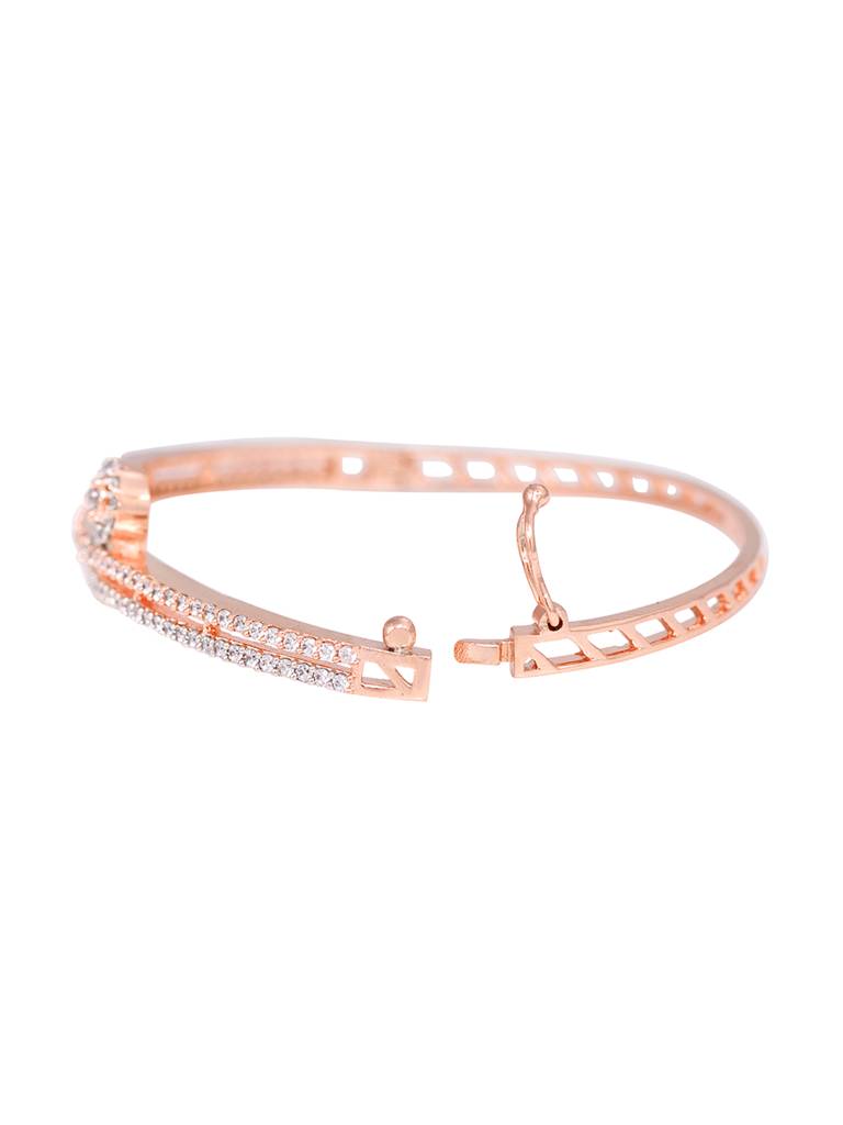 Stylish Modern Handcrafted Bracelet Rose Gold Plated : SJBR1190
