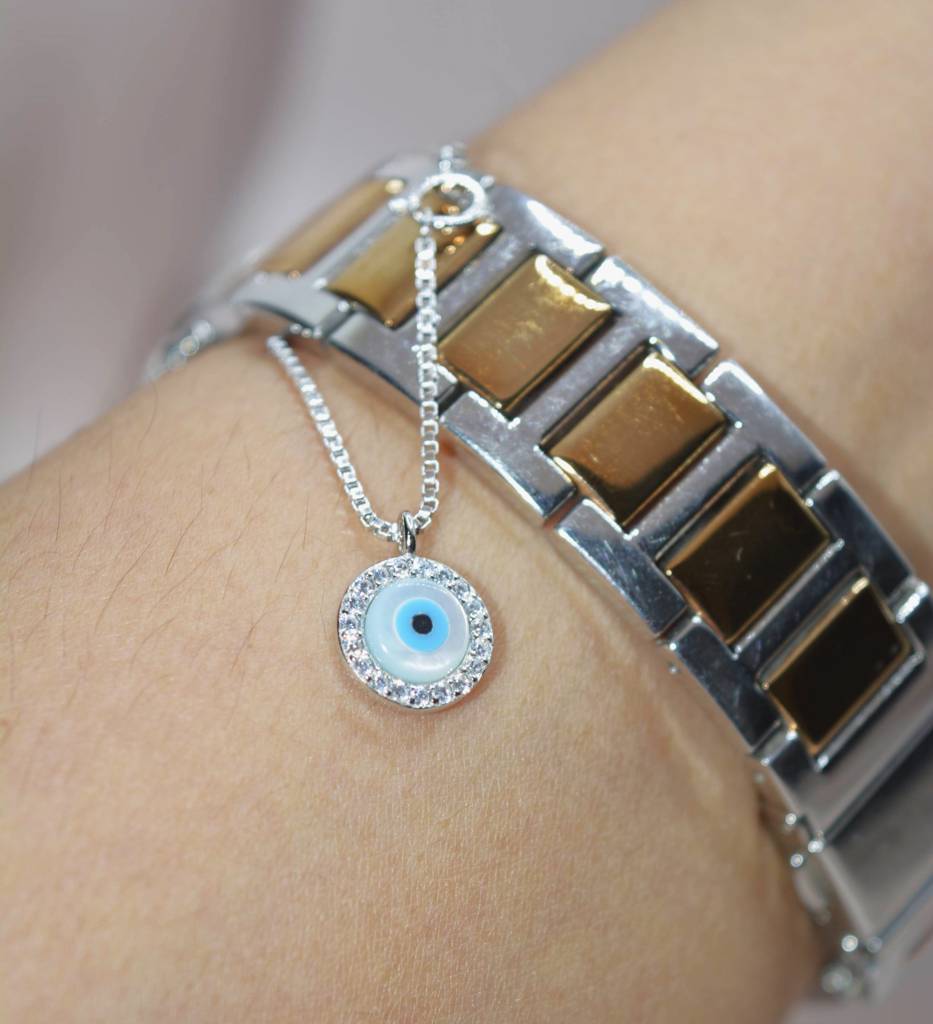 Azure Watchful Eye Watch Charm : 1195