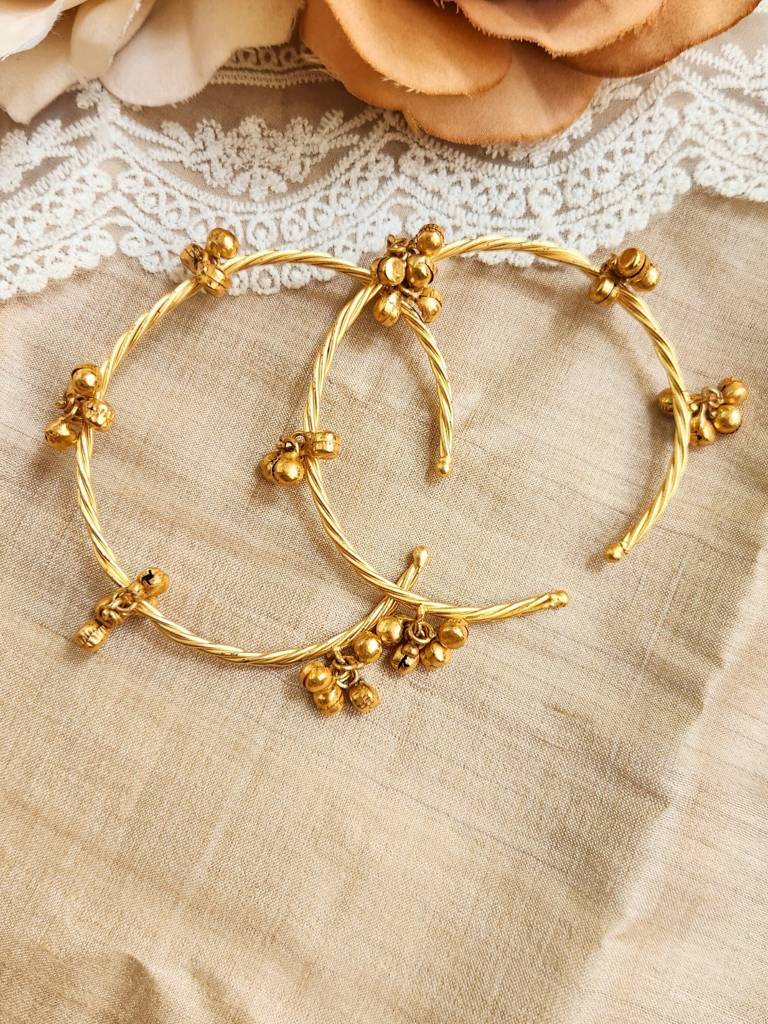 Viana Jewels Ghungroo Bangles (Set Of 2) : BA44