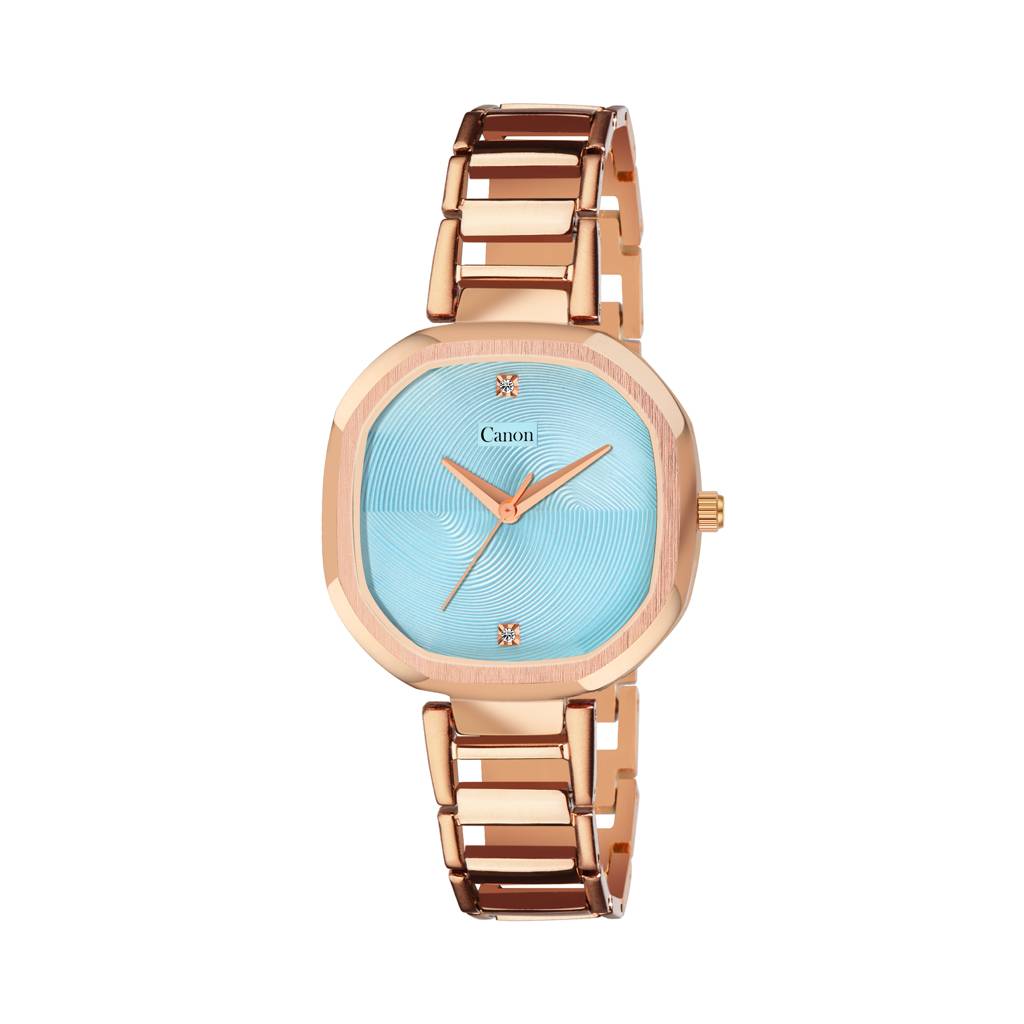 Canon Quartz Watch For Women Square Sky Blue : CN-406