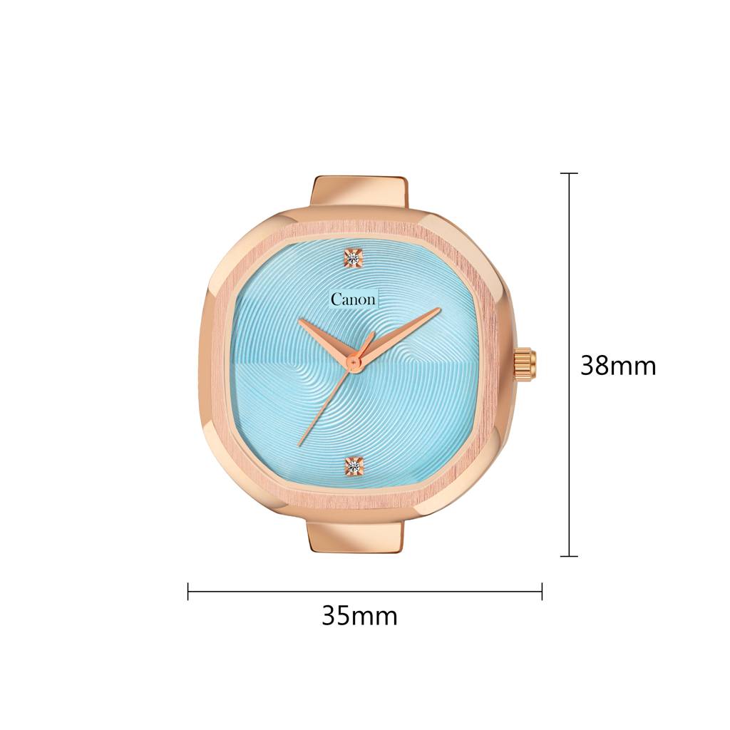 Canon Quartz Watch For Women Square Sky Blue : CN-406