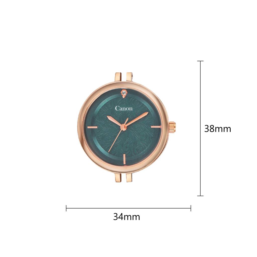 Serenite Dial Watch For Women With Crystal Halo Bracelet : CN-494