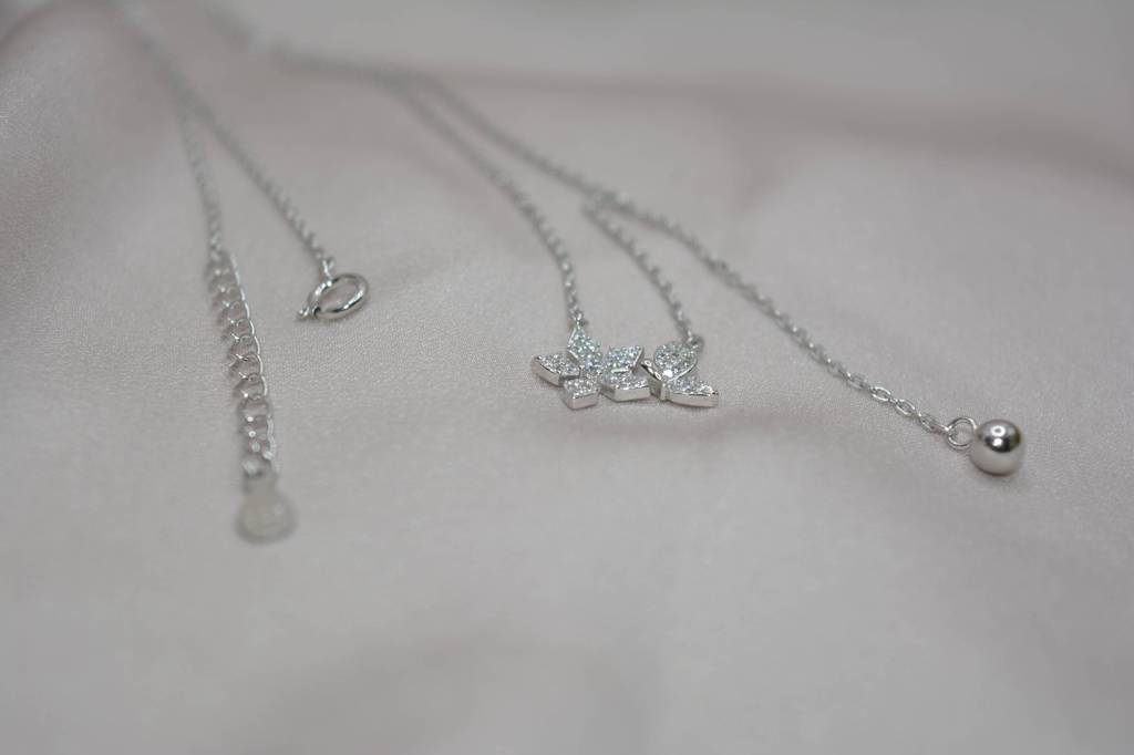 Blooming Butterfly Necklace : 1200