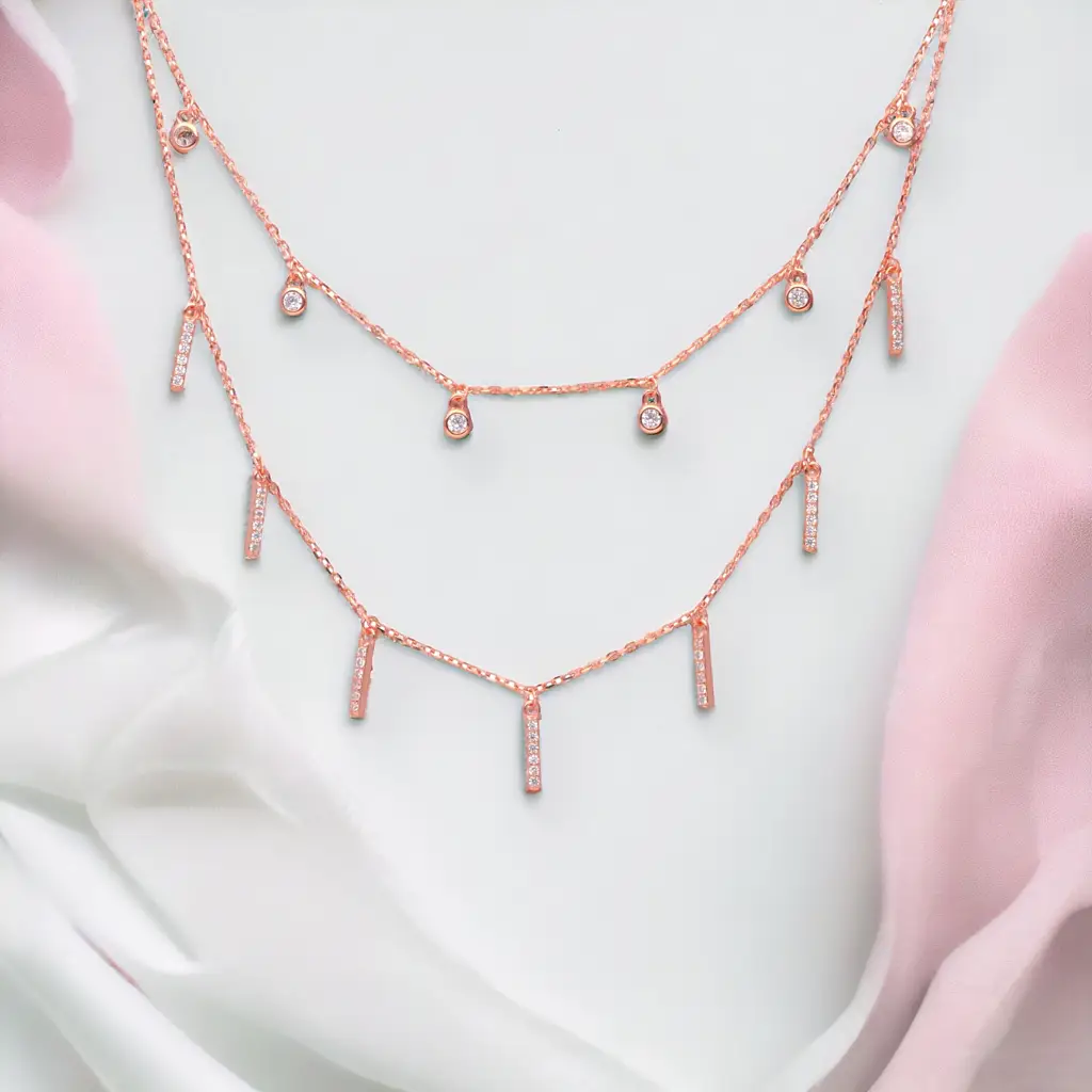 Gemline Layered Necklace : 1202