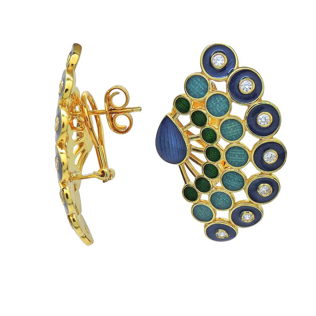 Blue Moon Earring : 6114ER