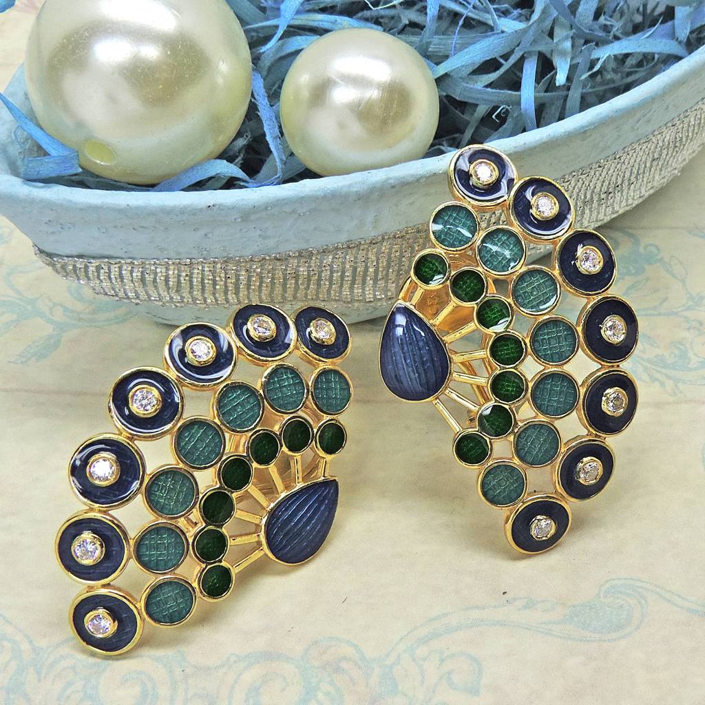 Blue Moon Earring : 6114ER