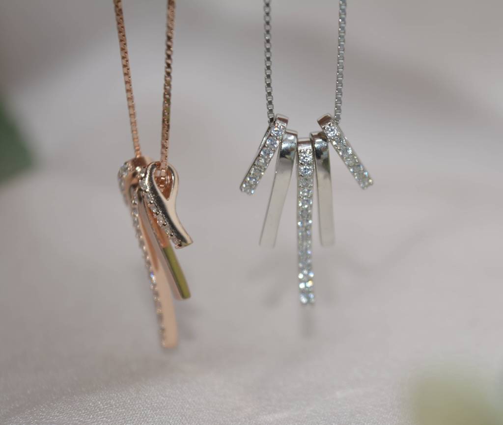 Alternating Metal Necklace: Timeless Style : 1226