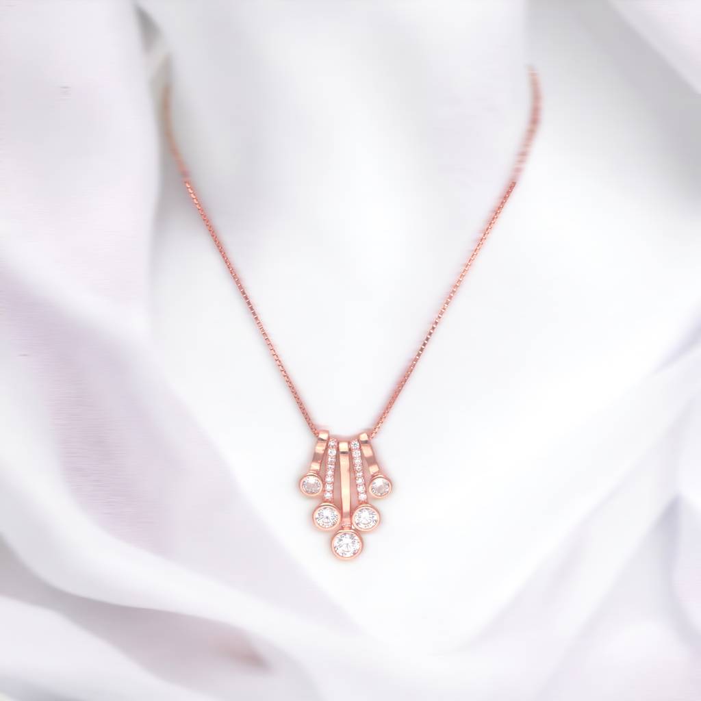 Glimmering Harmony Necklcae : 1228