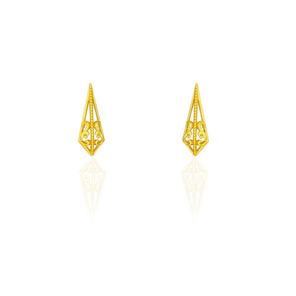 Mini 3D Ornate Earrings
