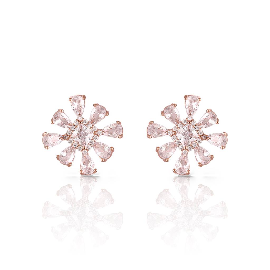 Girl's Starlet Shimmer Set of 5 Multi Color Rhinestone Snowflake Star Silver Post Earrings Girl's Starlet Shimmer Set of 5 Multi Color Rhinestone Snowflake Star Silver Post Earrings
