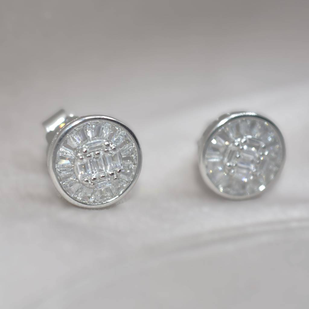 Glamorous Cluster Earrings For Women - 925 Silver Jewelry : 1253