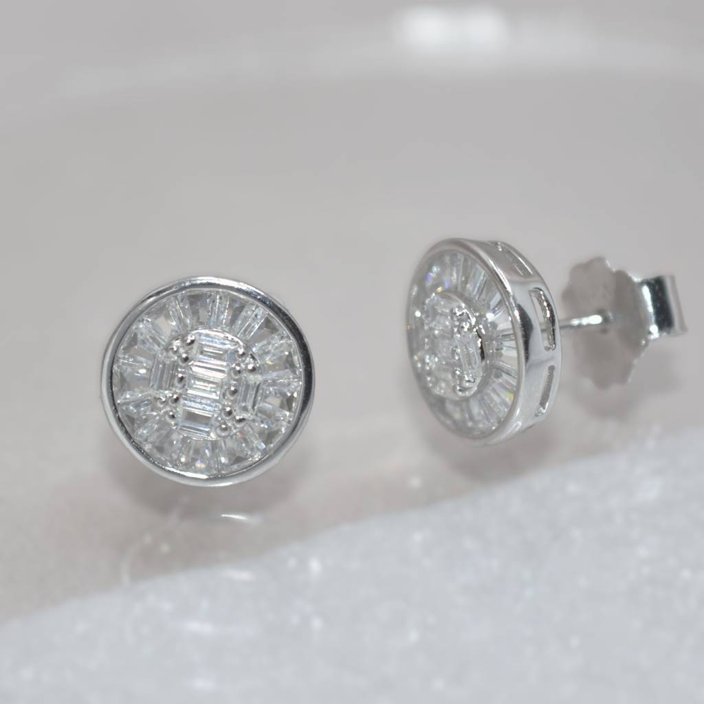 Glamorous Cluster Earrings For Women - 925 Silver Jewelry : 1253