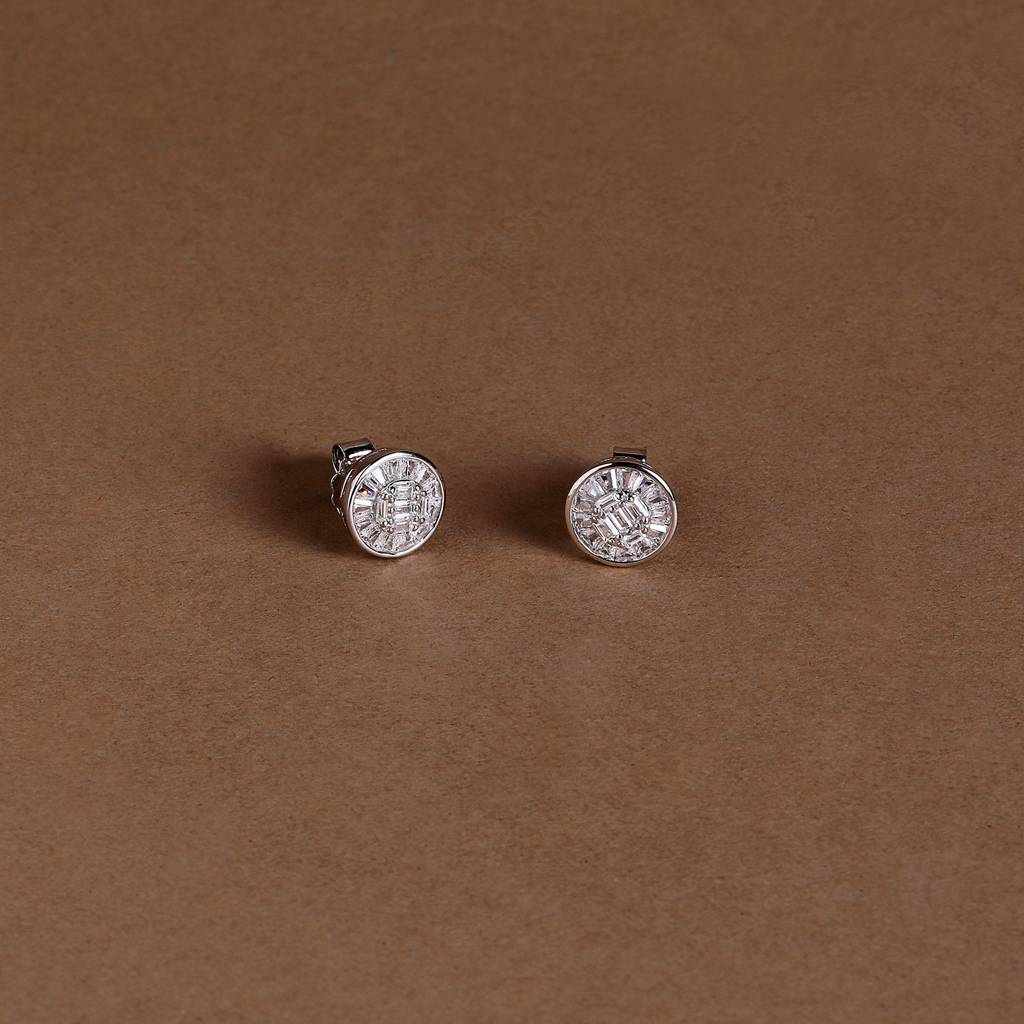 Glamorous Cluster Earrings For Women - 925 Silver Jewelry : 1253