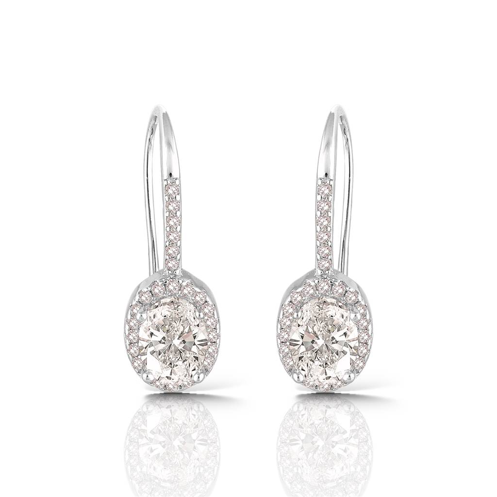 925 Sterling Silver Timeless Drop Earrings : 1255