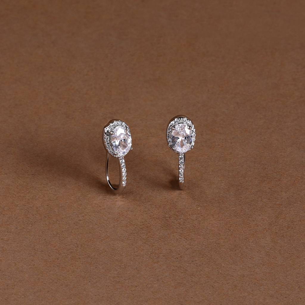 925 Sterling Silver Timeless Drop Earrings : 1255