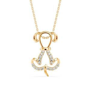 Puppy Love Diamond Pendant : P578