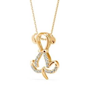 Puppy Love Diamond Pendant : P578