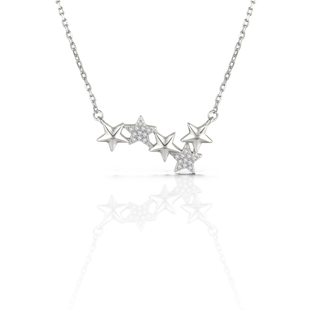 Celestial Star Necklace For Women - 925 Silver Jewelry : 1273