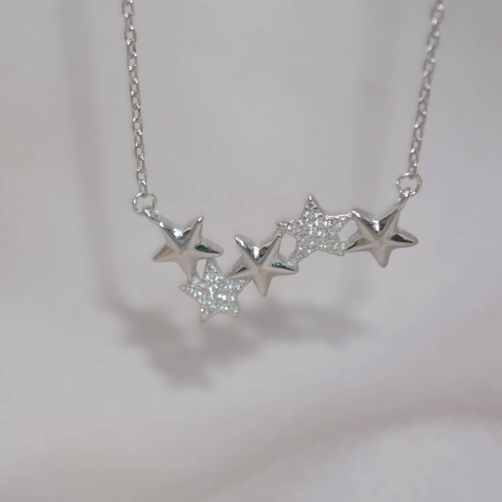 Celestial Star Necklace For Women - 925 Silver Jewelry : 1273