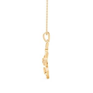 Kitty Cat Diamond Pendant : P588
