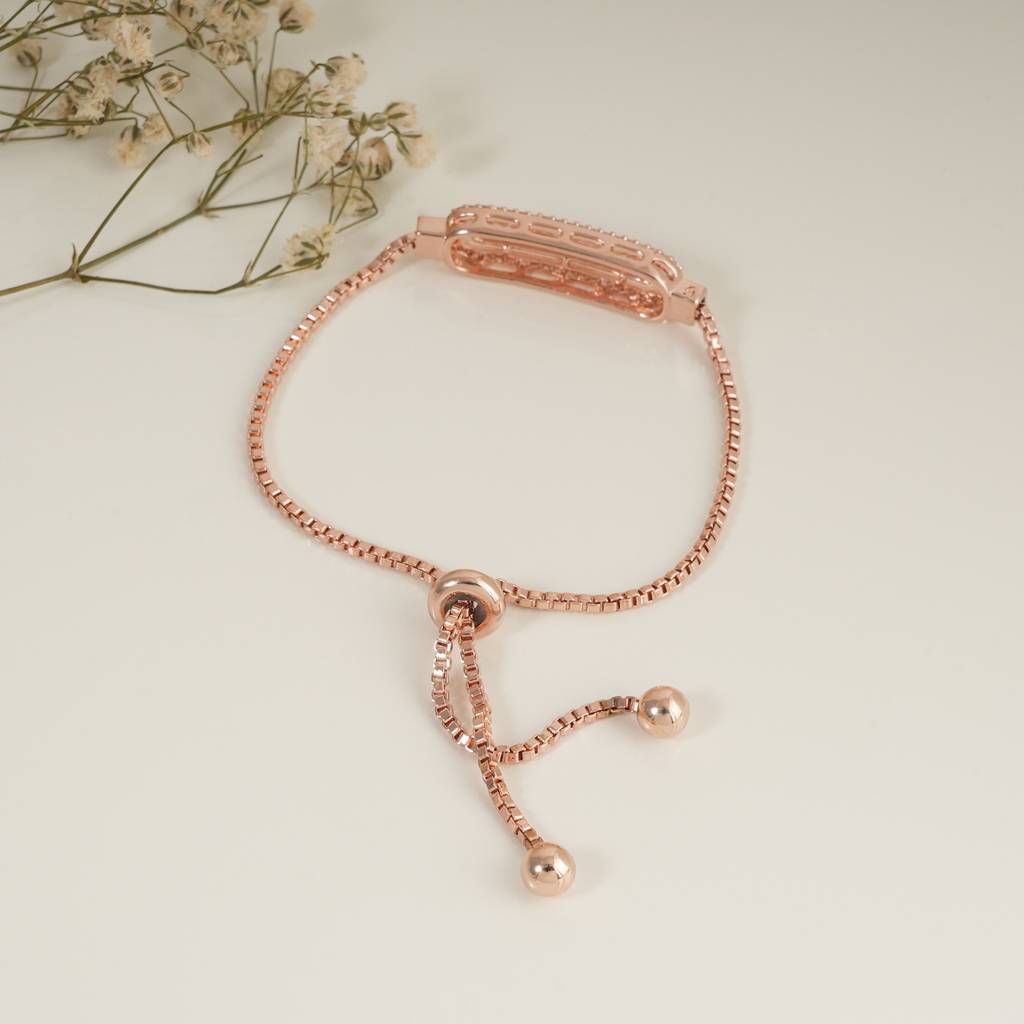 Sleek Meenakari Gold Plated Free Size Bracelet : SJ081