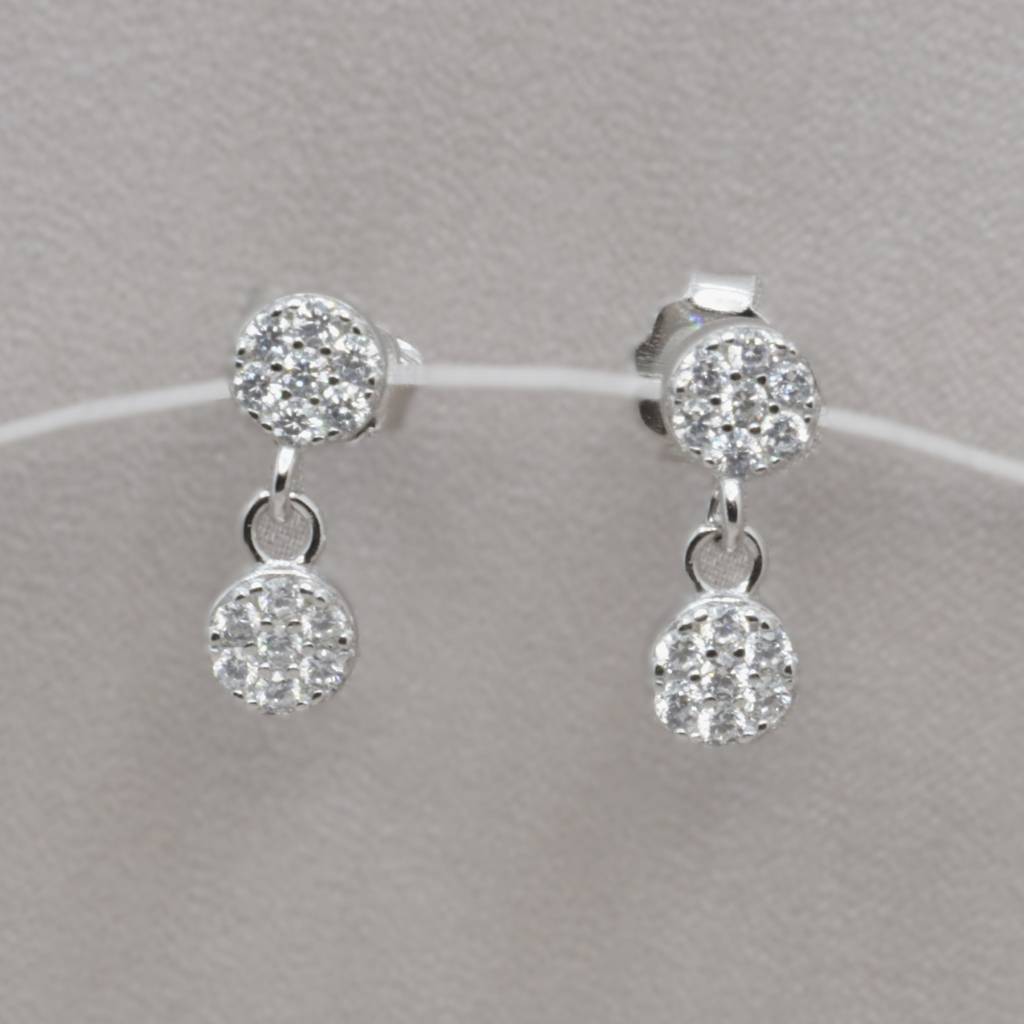 Delicate Polka Dot Necklace Set - 925 Silver Jewelry : 1278