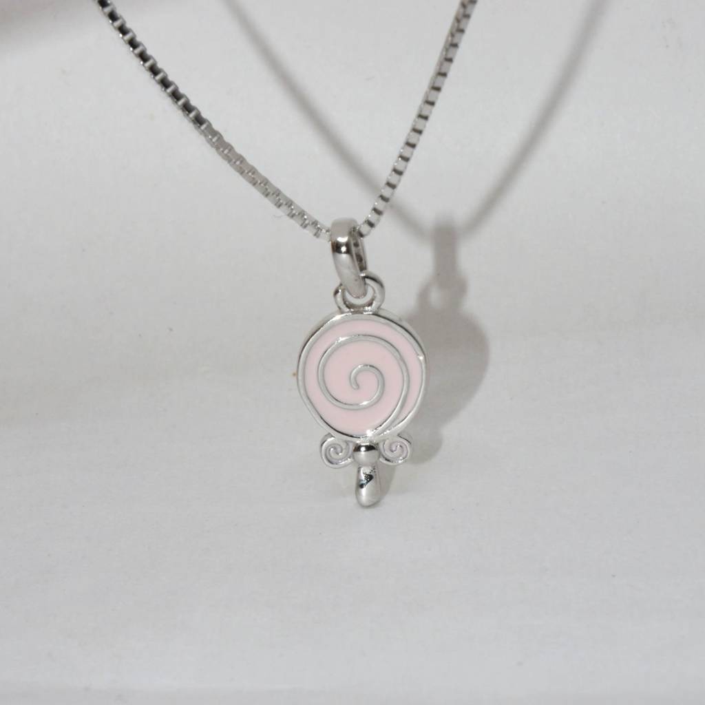 Spiral Necklace Set For Teens - 925 Silver Jewelry : 1284