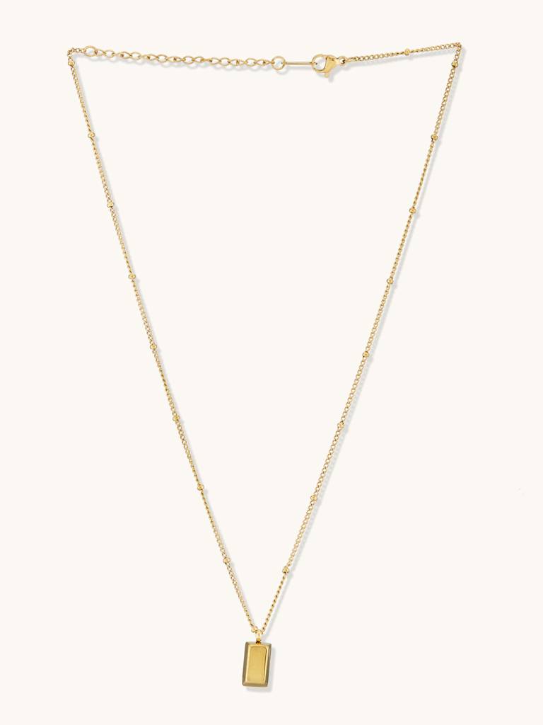 Minimalist Design Gold Necklace : YI24A0160N