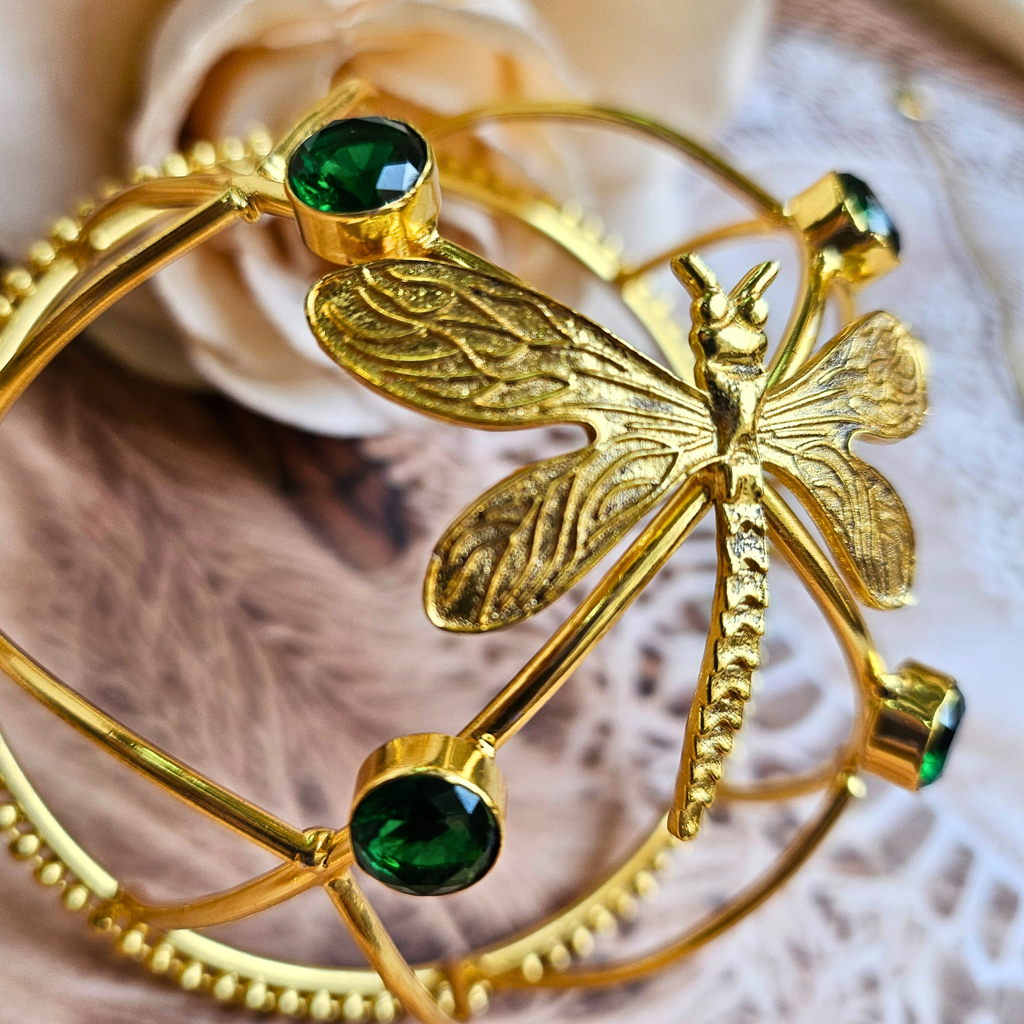 Dragonfly Hair Bun Accessory : HB007