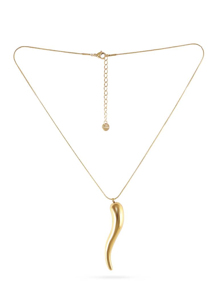 Golden Tooth Pendant Necklace : YI24A0080N