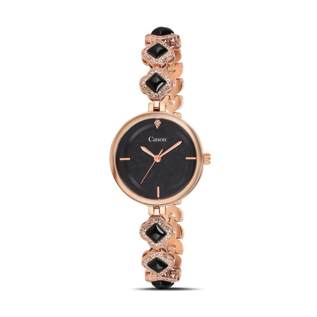 Serenite Dial Watch For Women With Crystal Halo Bracelet : CN-495
