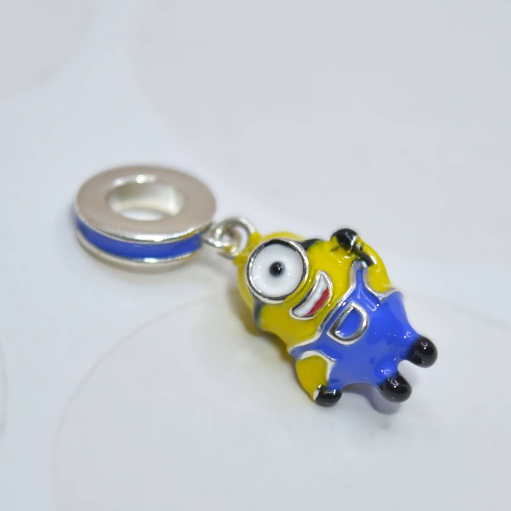 Minion Charm Pendant - 925 Silver Jewelry : 1303