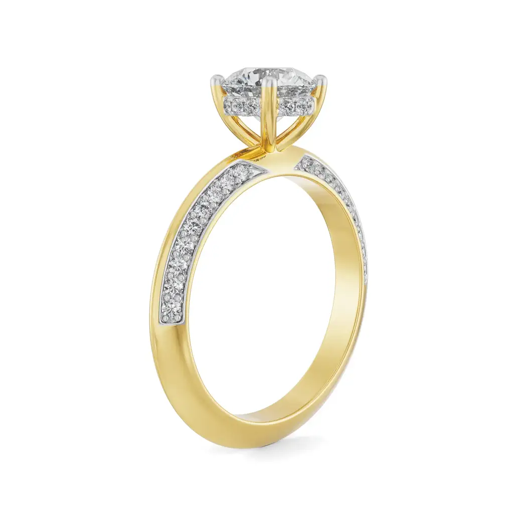 Georgia Round Diamond Ring : R1305