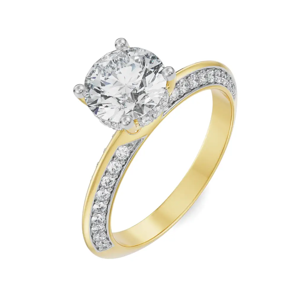 Georgia Round Diamond Ring : R1305