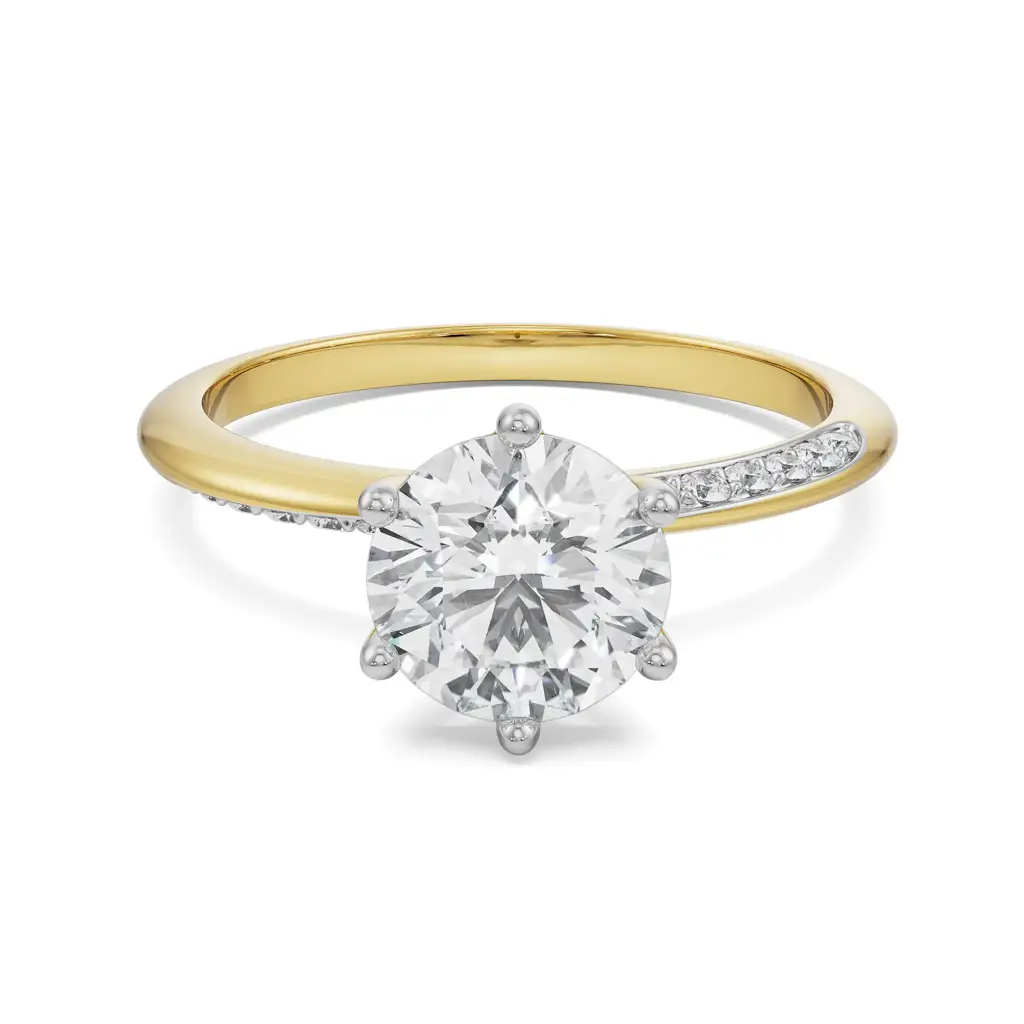 Katie Round Diamond Ring : R1306