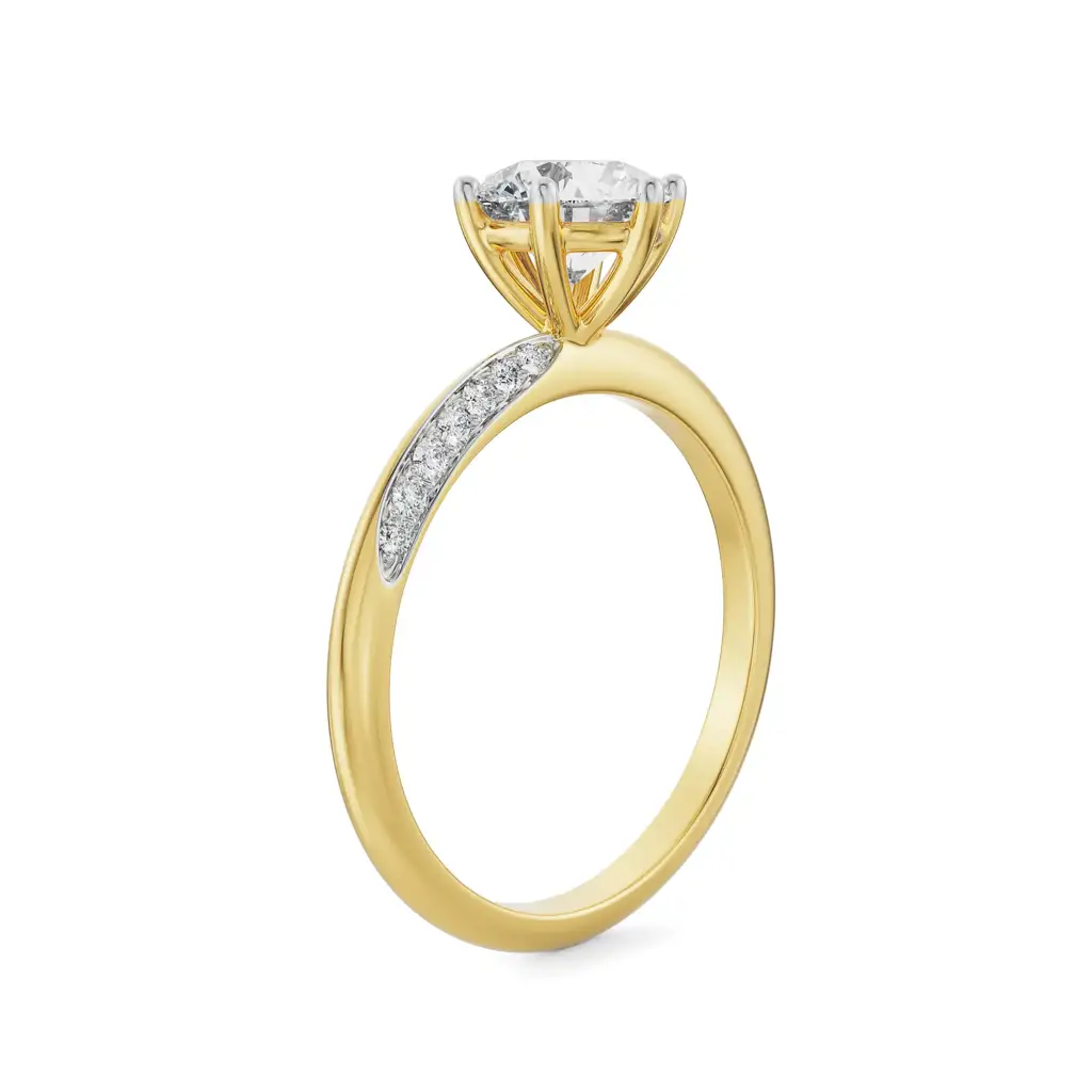 Katie Round Diamond Ring : R1306