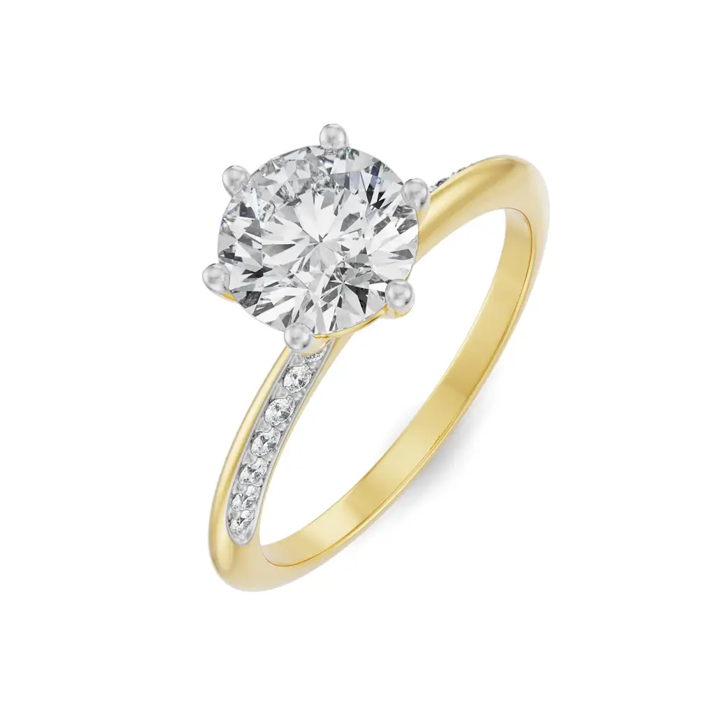 Katie Round Diamond Ring : R1306