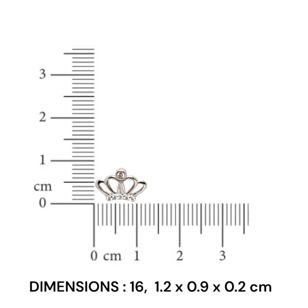 Crown Charm Bracelet - 925 Silver Jewelry : 1311