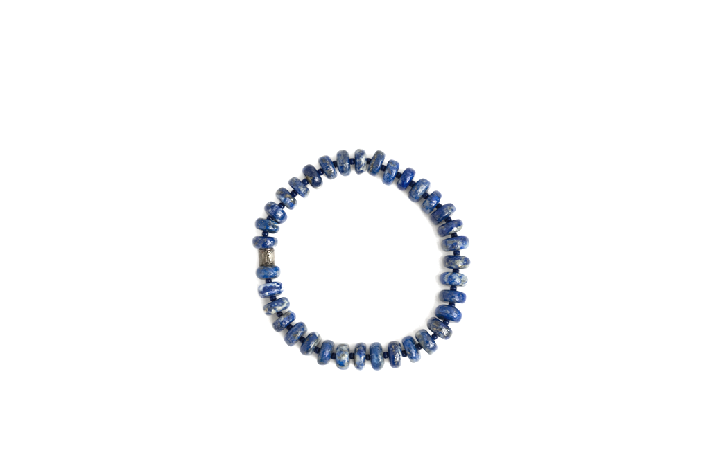 Lapis Lazuli Healing Gemstone Bracelet : LAPIS-LAZULI-BRACELET