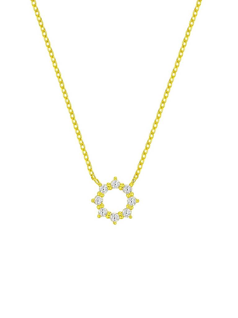 Twinkle Circle Necklace : 1385