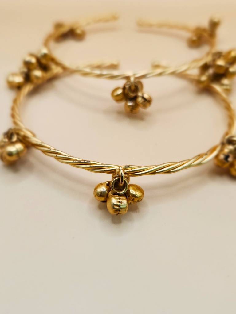 Viana Jewels Ghungroo Bangles (Set Of 2) : BA44
