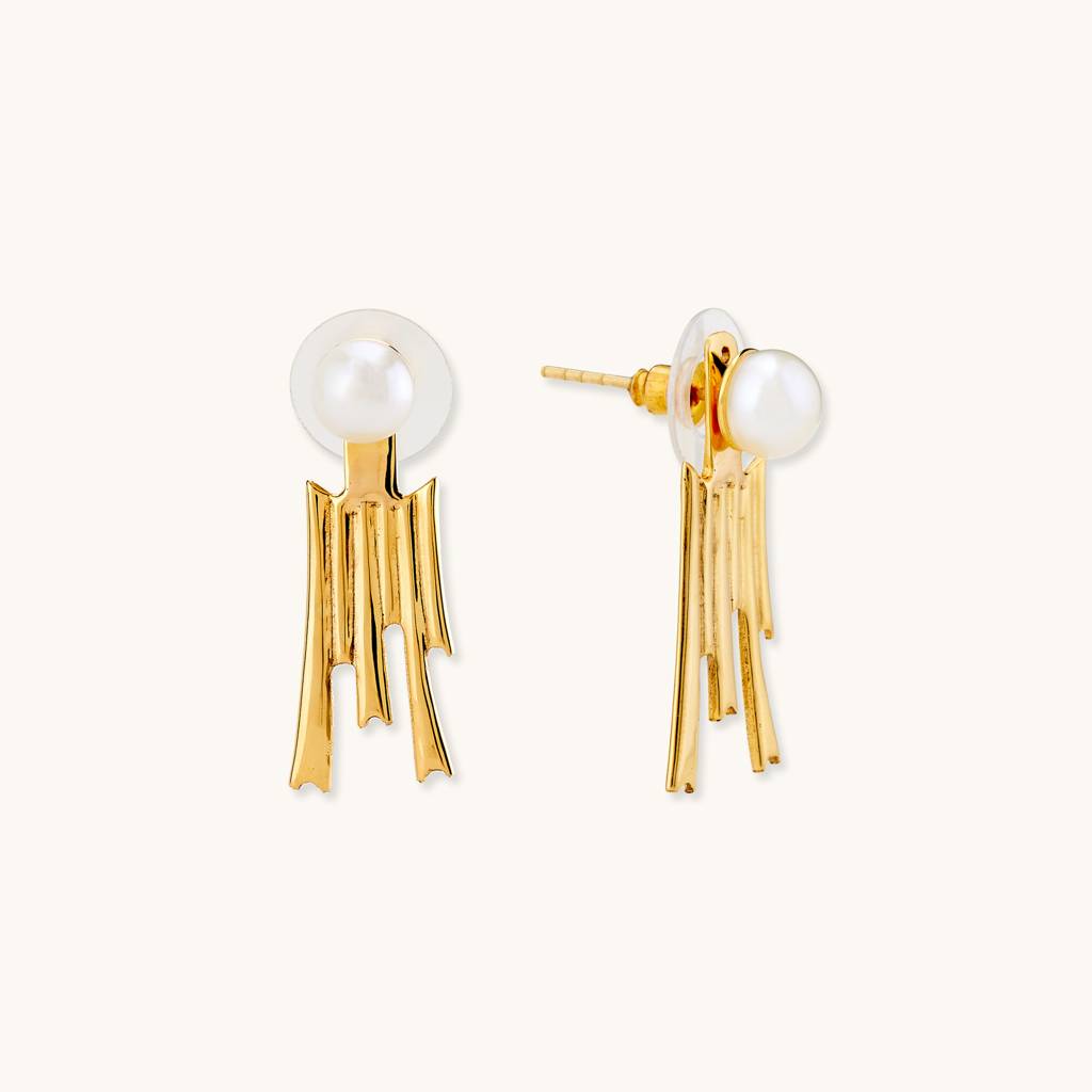 Pearl Flow Earring : SAER77