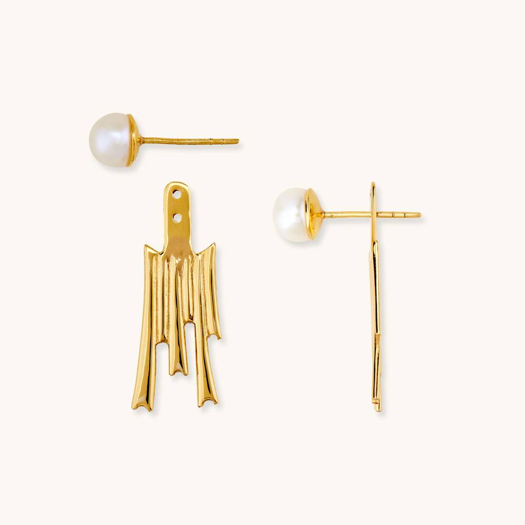 Pearl Flow Earring : SAER77