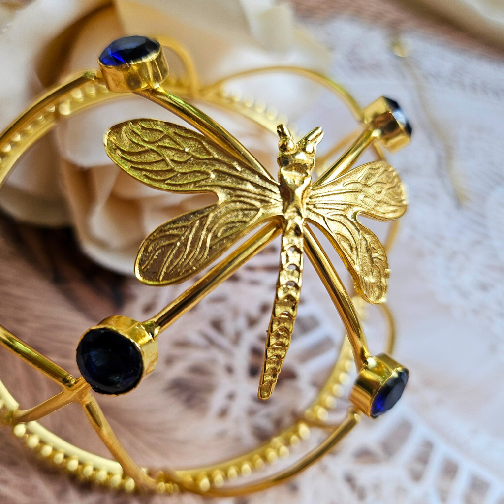 Dragonfly Hair Bun Accessory : HB007