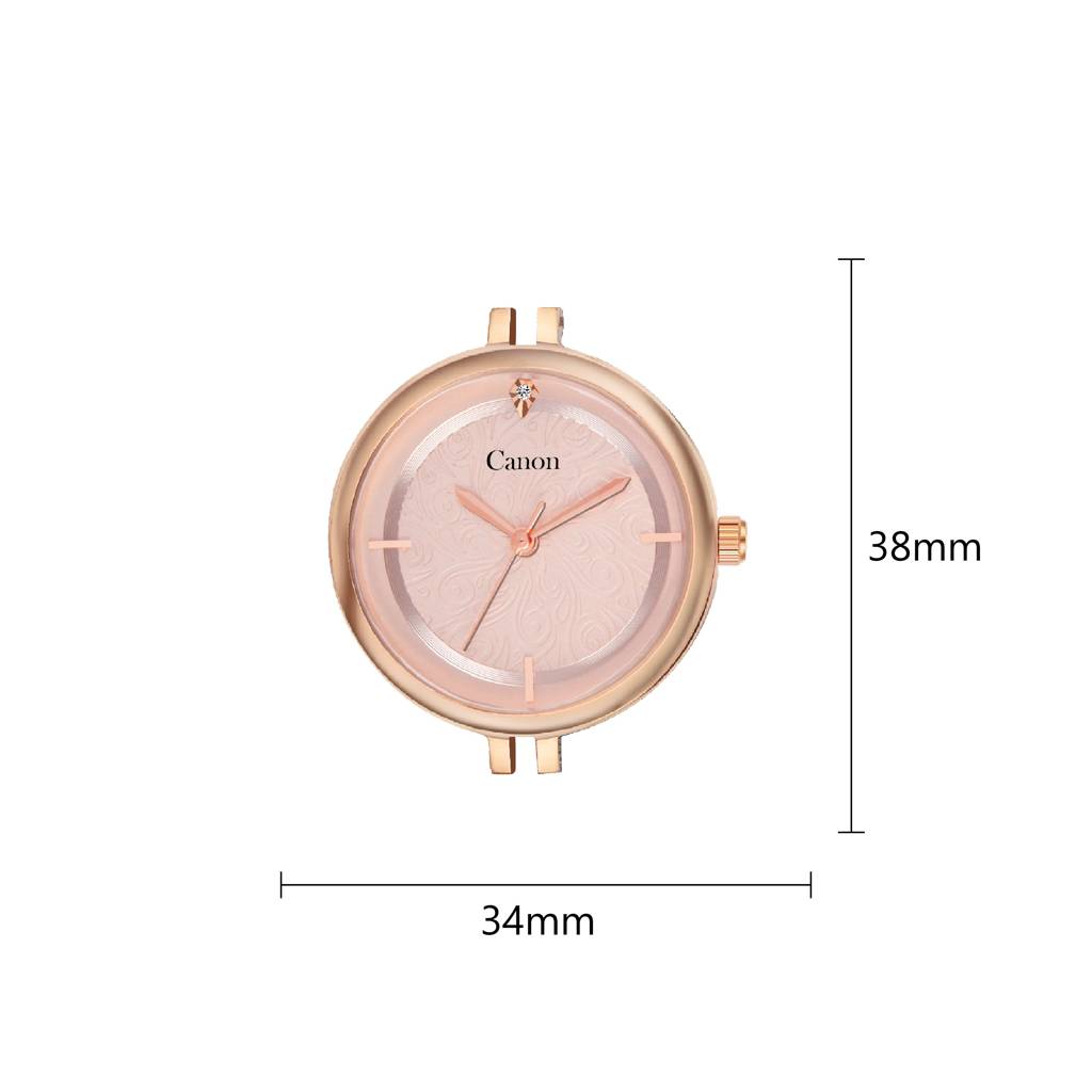 Serenite Dial Watch For Women With Crystal Halo Bracelet : CN-496