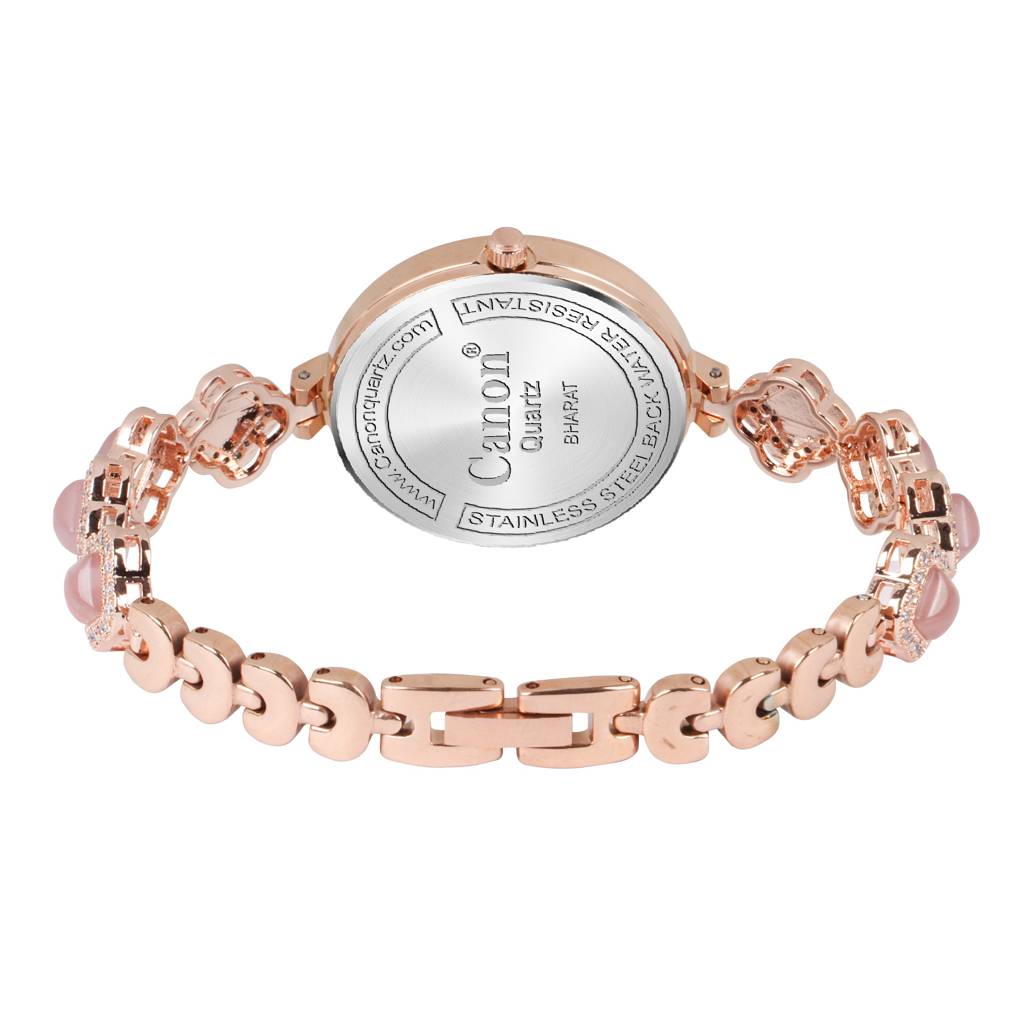 Serenite Dial Watch For Women With Crystal Halo Bracelet : CN-496