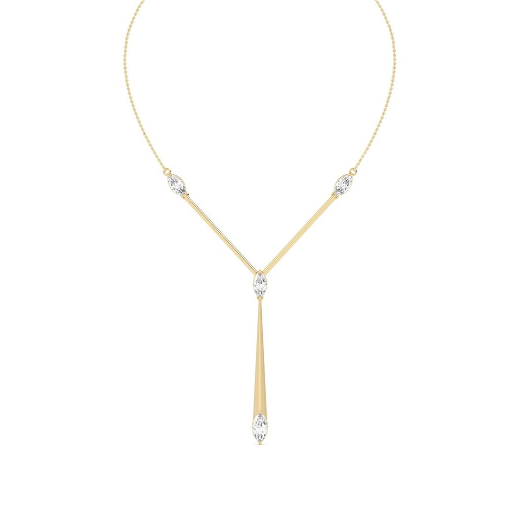 Lariat Drop Necklace : SFJ0924NK-035